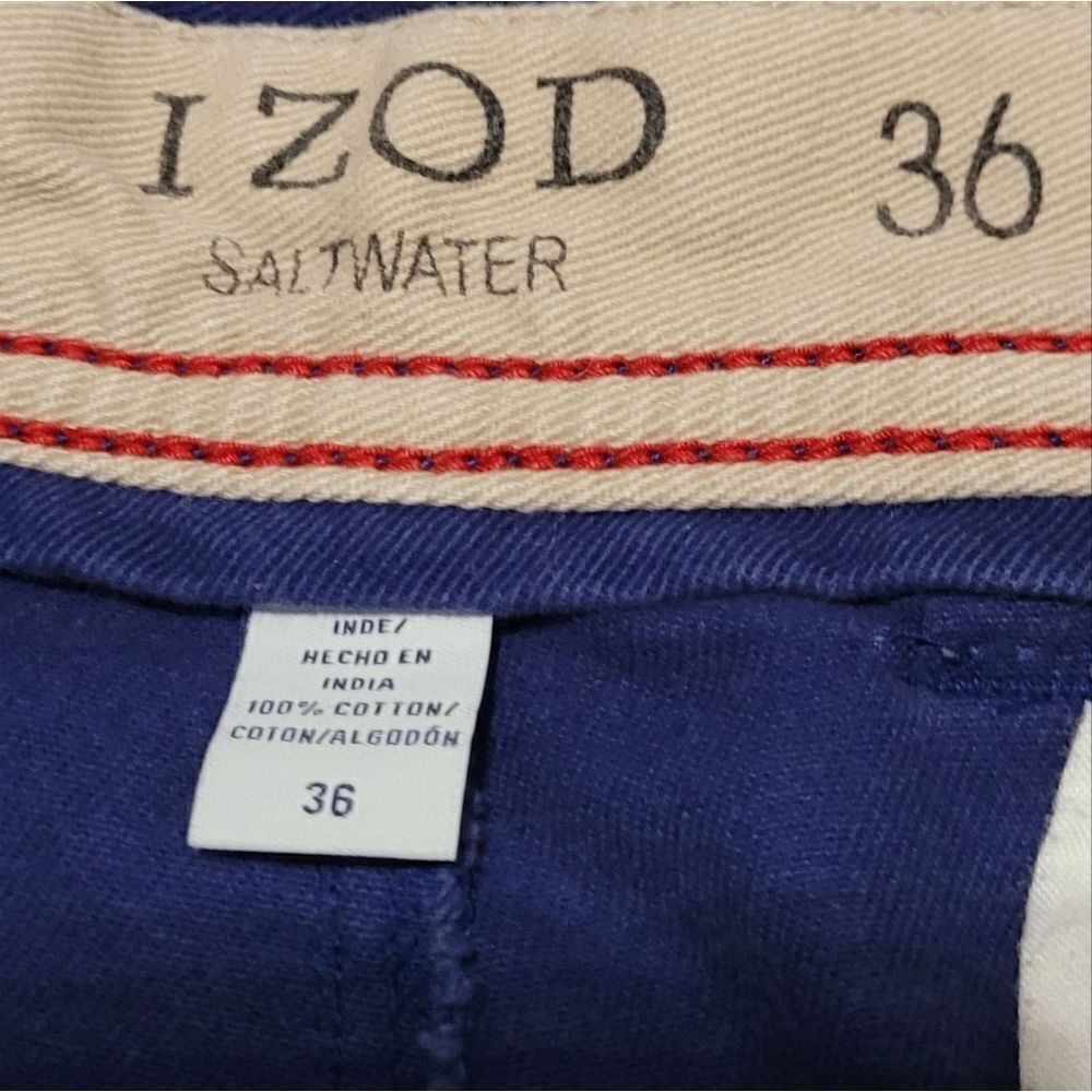 IZOD Navy Shorts - Picture 3 of 4